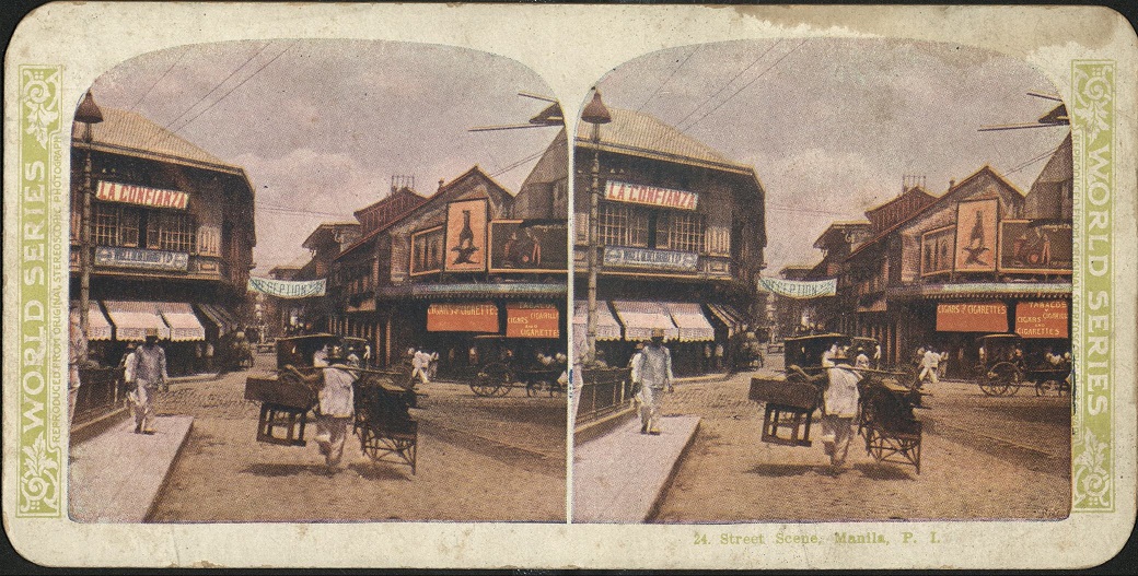 Street Scene, Manila, P. I.